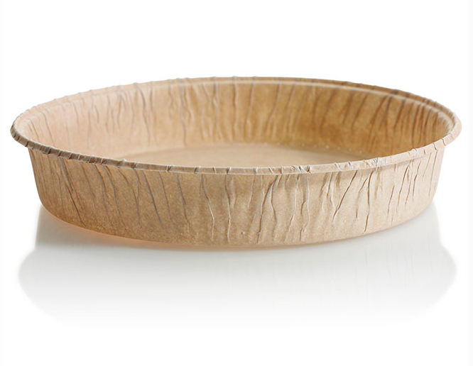 unbleached paper pie case